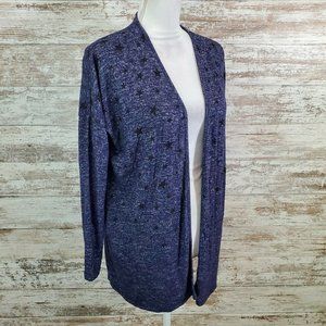 Bobeau Blue Cardigan, Size XS